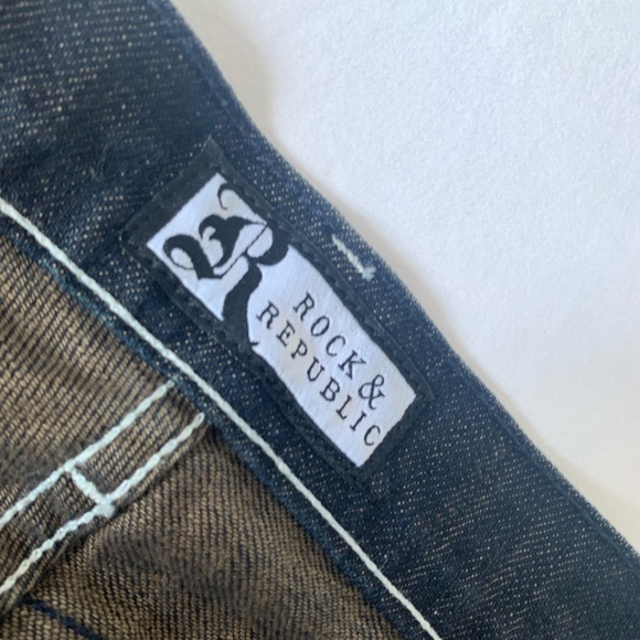 Rock & Republic Crystal Back Pocket Jeans - Picture 4 of 5